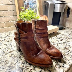 Bed Stu real leather ankle boots women’s size 8